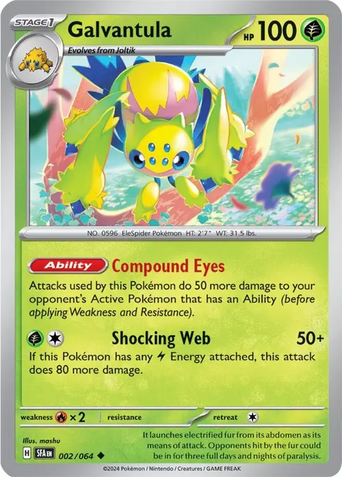Galvantula card art