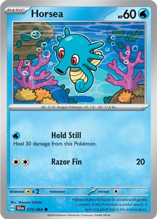 Horsea - 010/064 card art