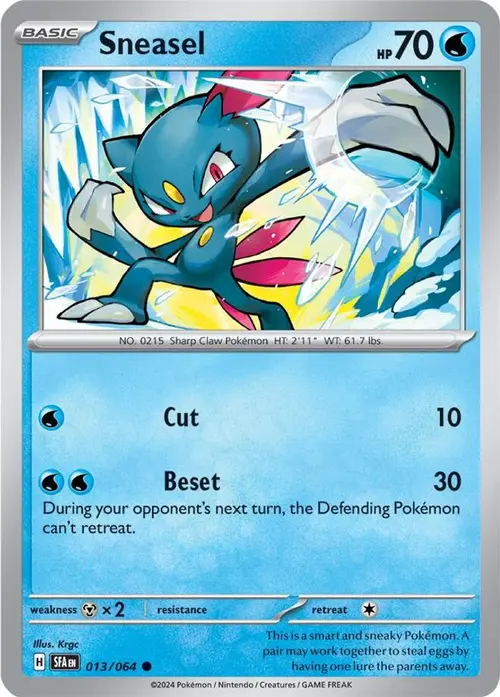 Sneasel card art