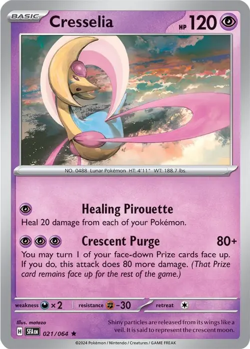 Cresselia - 021/064 card art