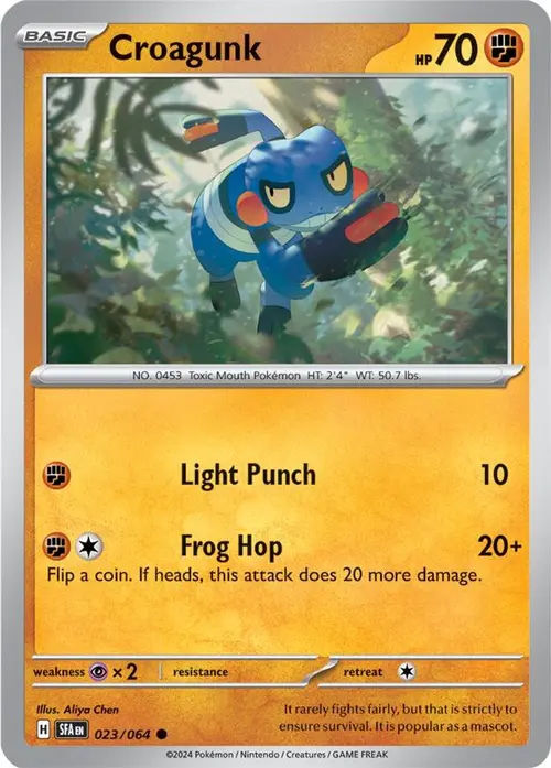 Croagunk card art
