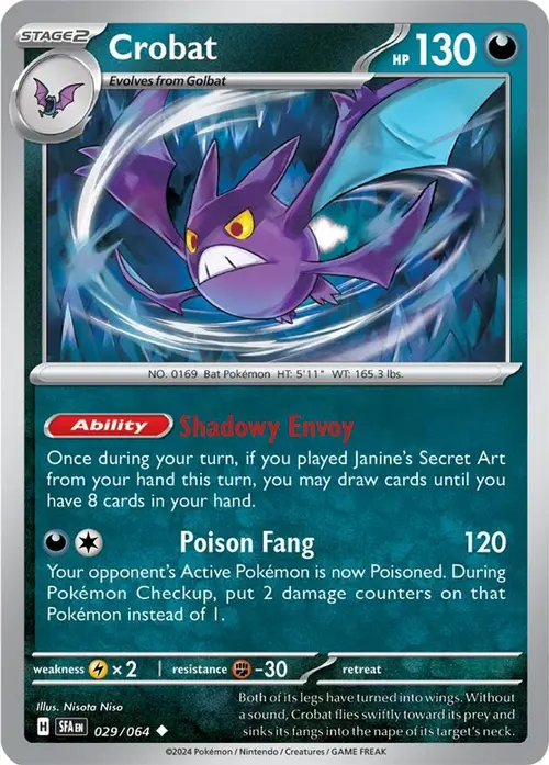 Crobat card art