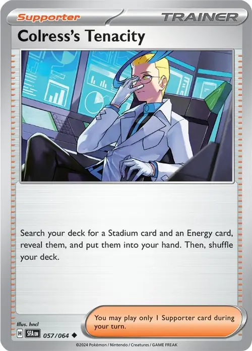Colress's Tenacity - 057/064 card art