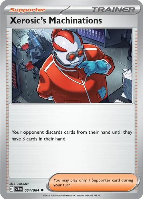 Xerosic's Machinations - 064/064 card art