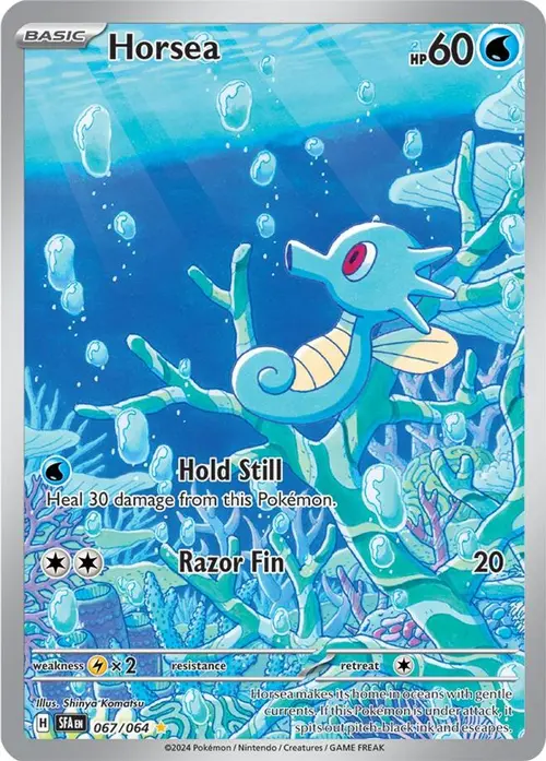 Horsea - 067/064 card art
