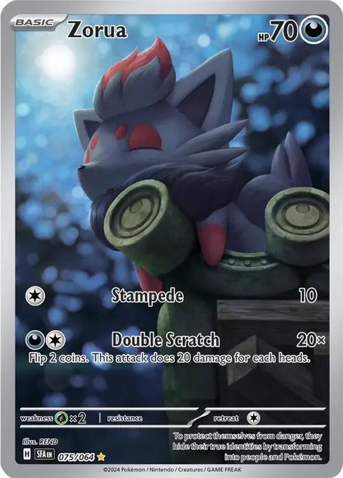 Zorua - 075/064 card art