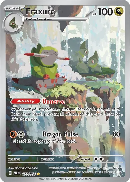 Fraxure - 077/064 card art