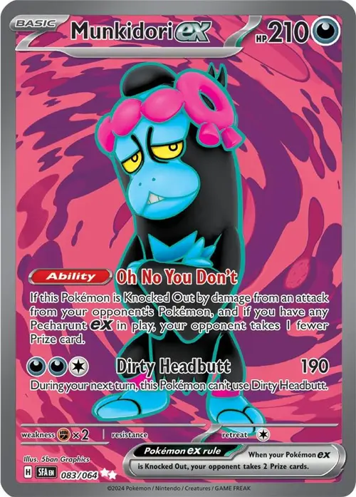 Munkidori ex - 083/064 card art