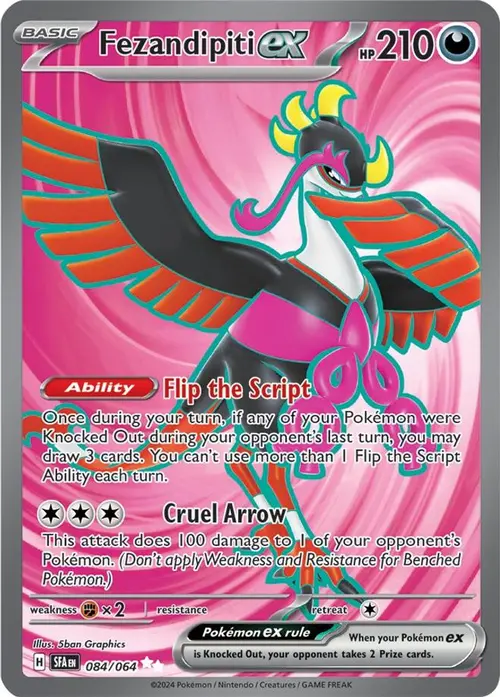 Fezandipiti ex - 084/064 card art