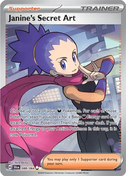 Janine's Secret Art - 088/064 card art