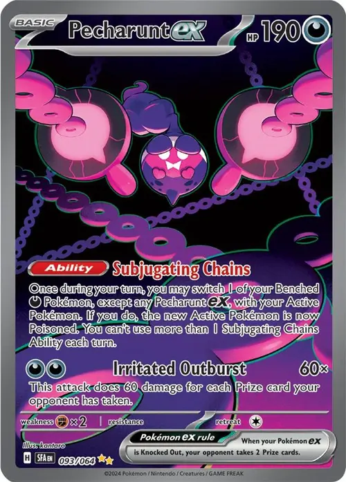 Pecharunt ex - 093/064 card art