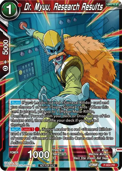 Dr. Myuu, Research Results (Zenkai Series Tournament Pack Vol.8) card art