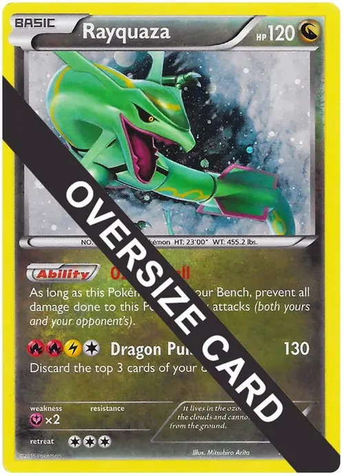 Rayquaza - XY64 card art