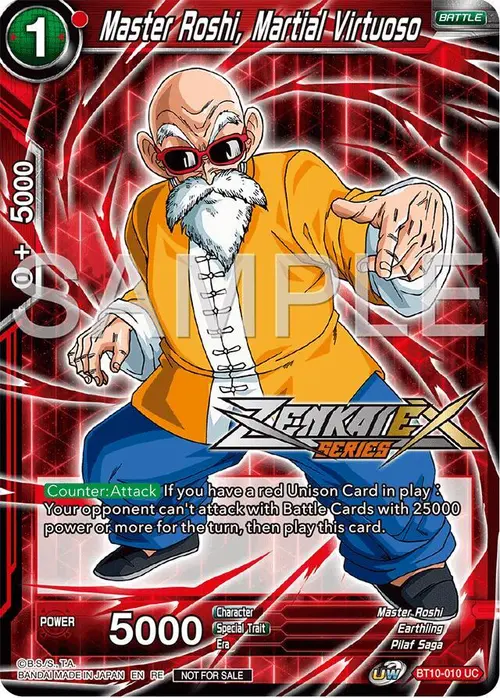 Master Roshi, Martial Virtuoso (Event Pack 15) card art