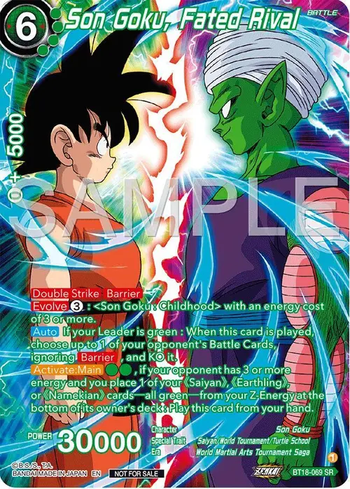Son Goku, Fated Rival (Premium Alt-Art Card Set 2024 Vol.2) card art