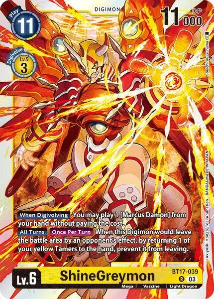 ShineGreymon card art