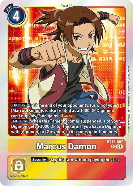 Marcus Damon card art