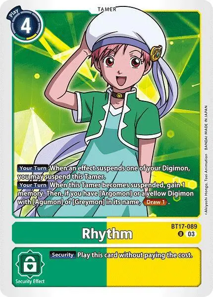 Rhythm card art