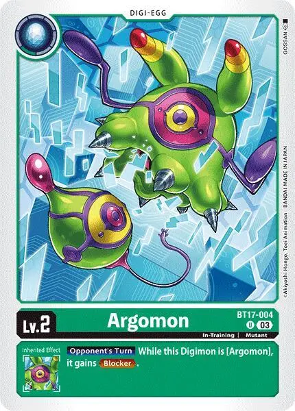 Argomon - BT17-004 card art