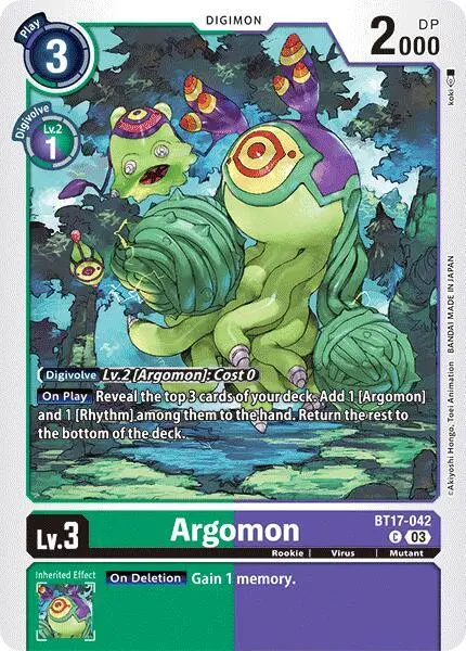 Argomon - BT17-042 card art