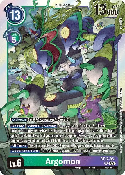 Argomon - BT17-051 card art