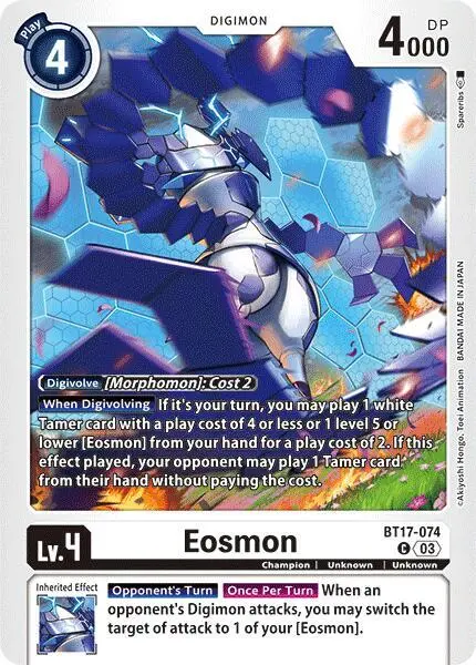 Eosmon - BT17-074 card art