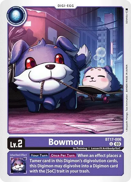 Bowmon card art