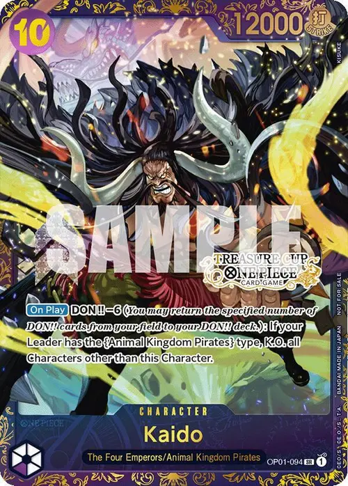 Kaido (Treasure Cup) card art