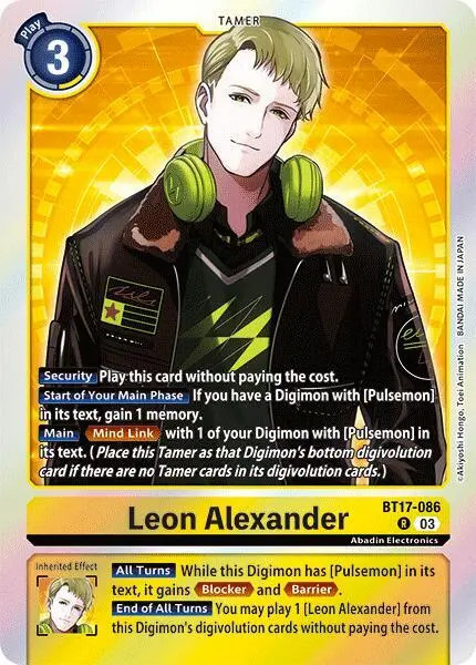Leon Alexander card art