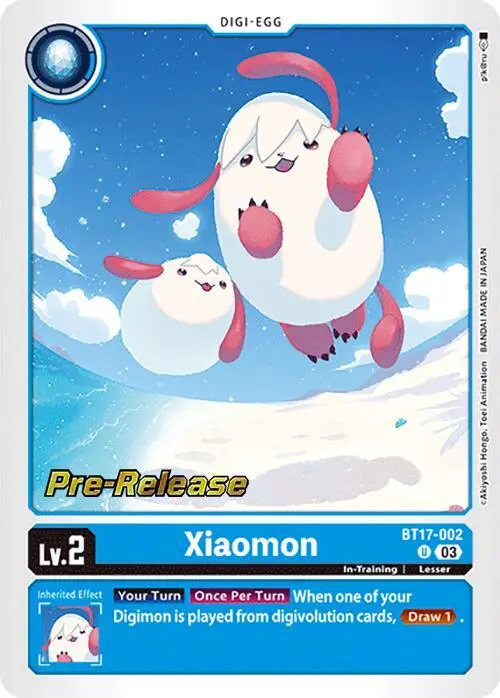 Xiaomon card art