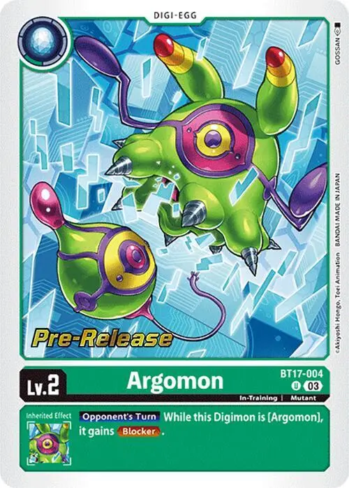 Argomon - BT17-004 card art