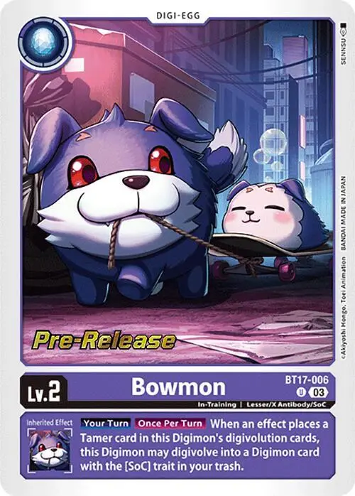 Bowmon card art