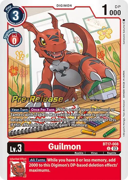 Guilmon card art