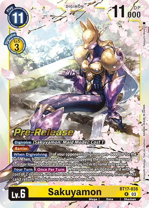 Sakuyamon card art