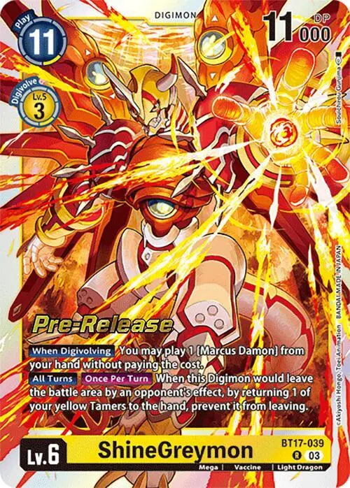 ShineGreymon card art