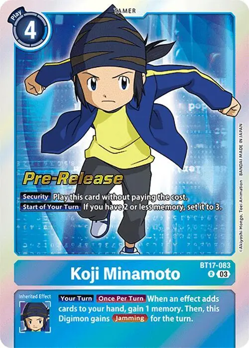 Koji Minamoto card art