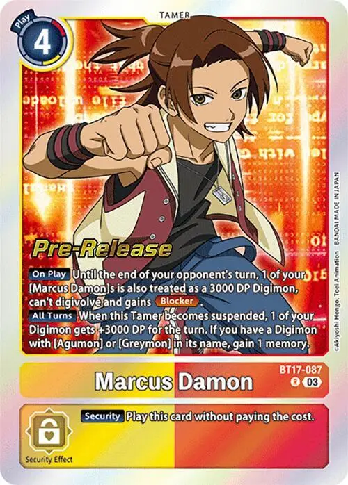 Marcus Damon card art