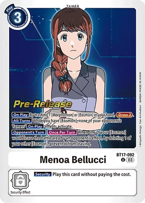Menoa Bellucci card art