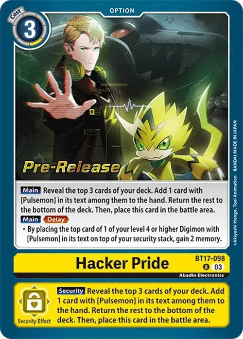 Hacker Pride card art