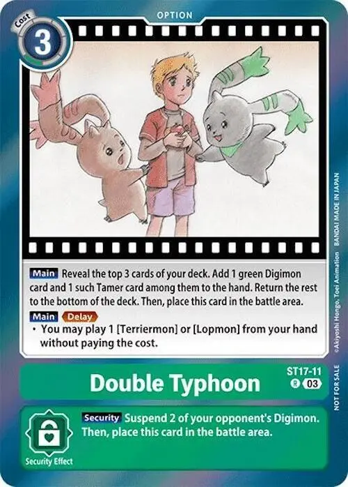 Double Typhoon (Secret Crisis: Movie Memorial Pack) card art