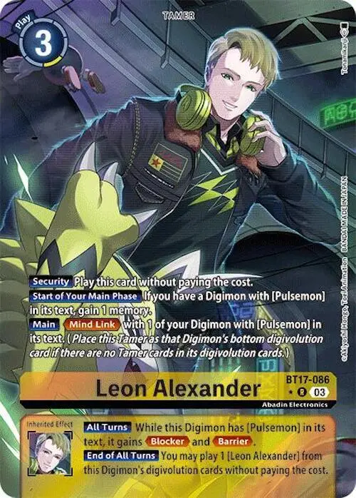 Leon Alexander (Alternate Art) card art