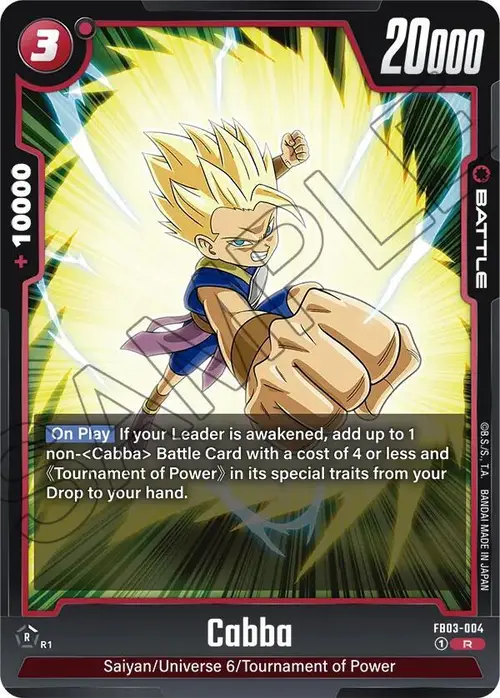 Cabba card art