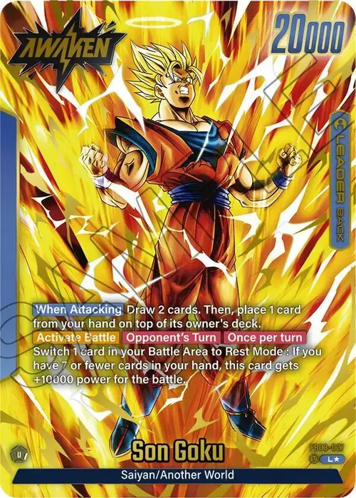 Son Goku (Alternate Art) card art