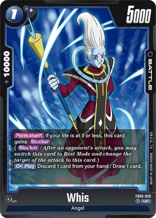 Whis card art