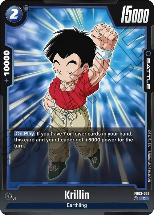 Krillin card art