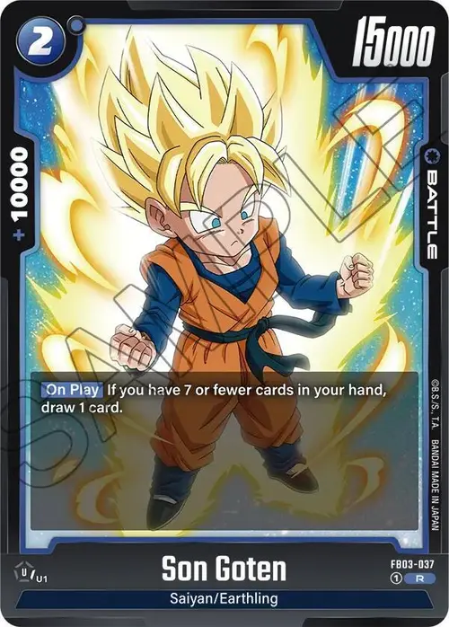 Son Goten card art