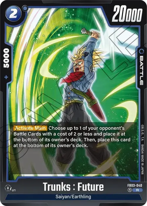 Trunks : Future card art