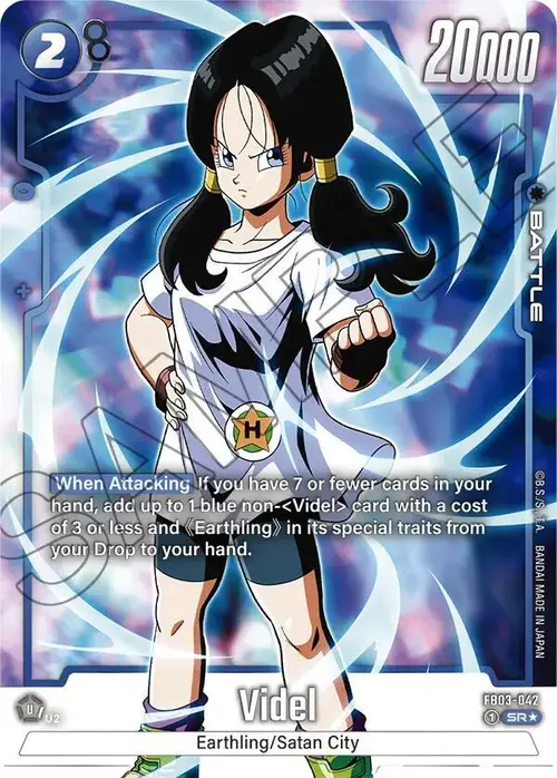 Videl (Alternate Art) card art