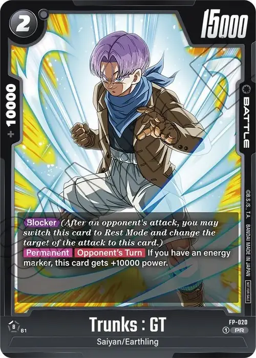 Trunks : GT card art