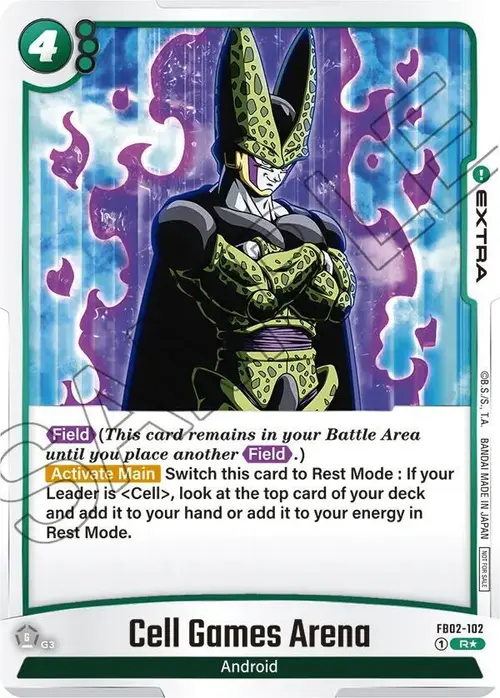 Cell Games Arena (Championship Pack 02) card art